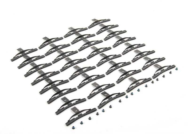 VAG Originalus Glide Piece Juodas AUDI VW Audi A3 S3 Sportback Lim. quattro. 4B0877165