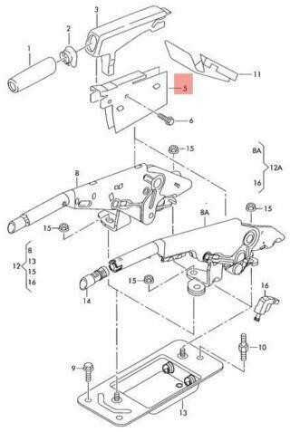 VAG Originalus nešiklis AUDI A4 Avant Quattro S4 Cabrio Rs4 8E0711543D4PK