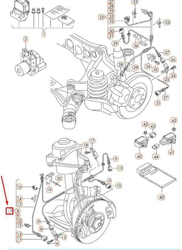 VAG Originalus OEM ABS ratų greičio jutiklio laidų rinkinys Audi 8K0972251C