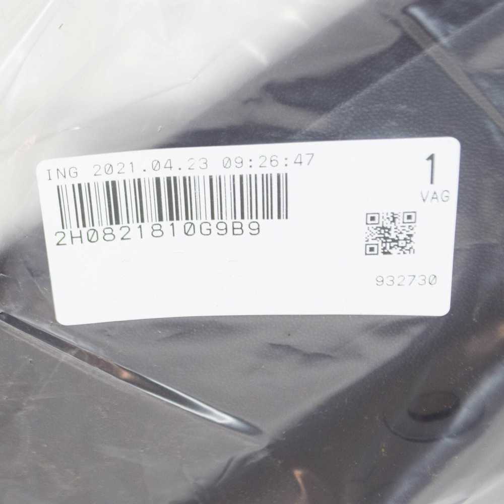 VAG Originalus purvo skydelis VW Amarok 2H0821810G9B9