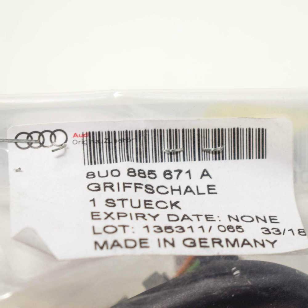 VAG Originalus rankenos apvalkalas kairėje gale AUDI Q3 Rsq3 8U0885671A