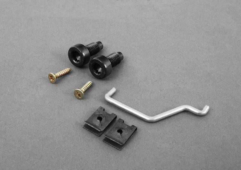 VAG Originalus satino juodas dangtelio užraktas VW Golf R32 GTI Rabbit 1J1 1J5 9B1 1J6827505CB41
