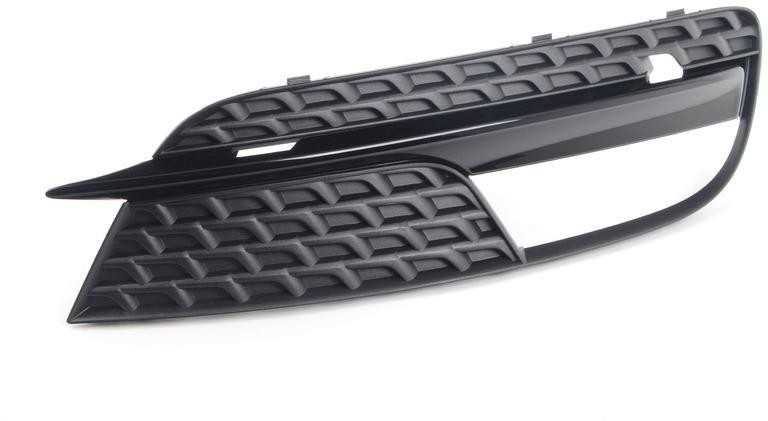 VAG Originalus satino juodas oro gido grotelės AUDI A5 S5 kabrioletas 8T0807682H01C