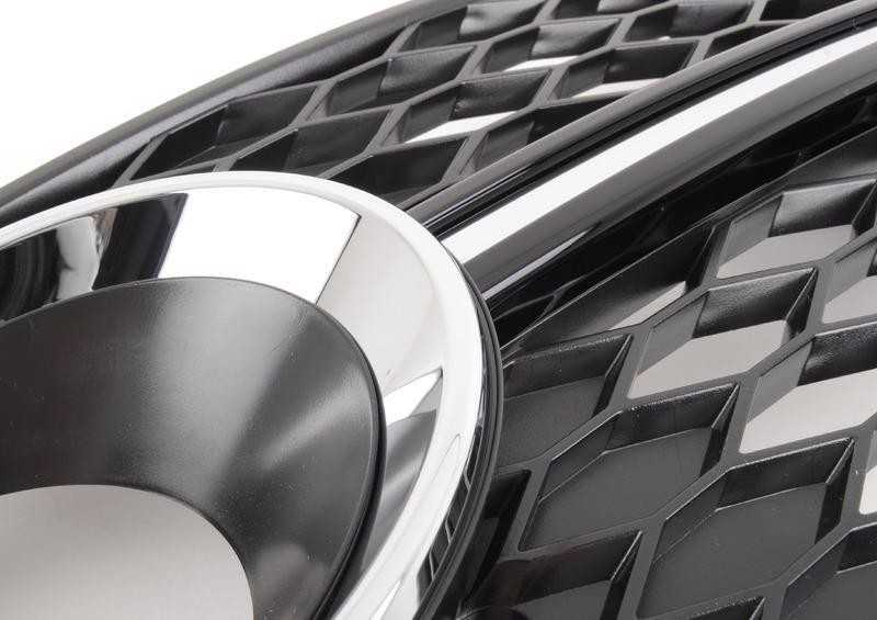 VAG Originalus satino juodas oro gido grotelės AUDI Q5 8RB 8R0807682NBJI