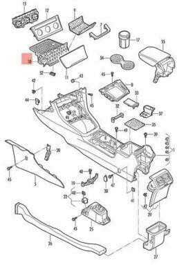 VAG Originalus Titan juodas saugojimo skyrius VW e-Golf Golf 5G1863391F82V