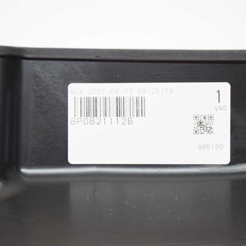 VAG Originalus uždarymo elementas dešinėje AUDI A3 kabrioletas 8P0821112B