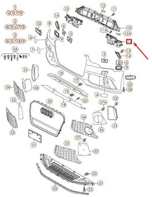 VAG Originalus uždarymo elementas kairėje AUDI Rs7 Sportback 4G8807095E