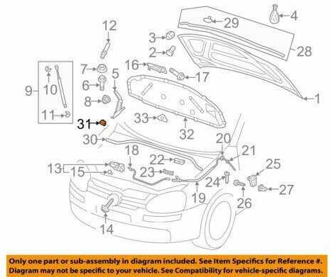 VAG Originalus užpildas Dešinė Dešinė Lhd VW Golf R32 Gti Rabbit Variant 5K1823730