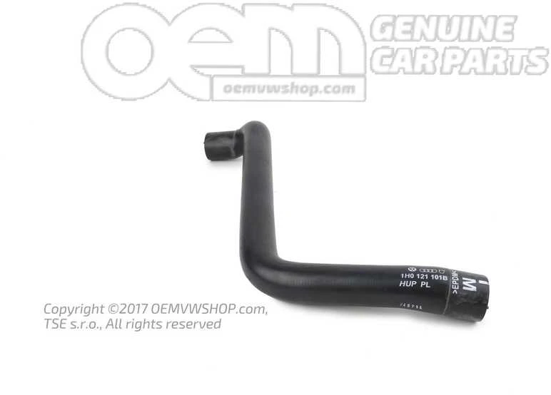 VAG Originalus Volkswagen aušinimo žarna NOS Golf Jetta Rabbit Cabrio 1E 1H 1H0121101B