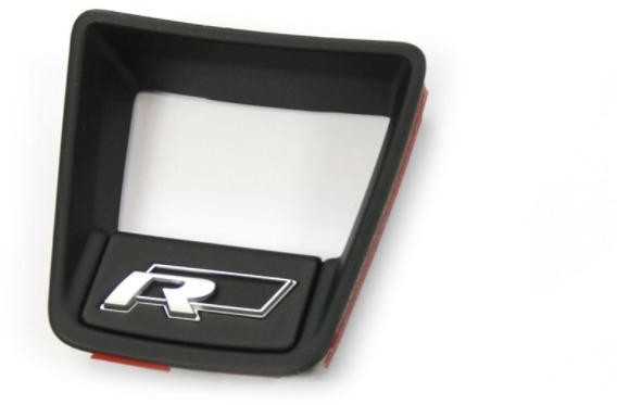 VAG Originalus VW Atlas Tiguan apdaila vairo satino juoda/aliuminio 3QF419685ICL