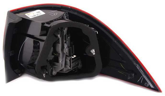 VAG Originalus Vw/Audi galinis žibintas 1K9945095G kairysis Volkswagen Jetta 2010 2011 2012 - 2014