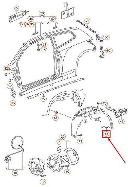 VAG Originalus VW Scirocco ratų gaubto apdangalas dešinėje gale 1K8810972E