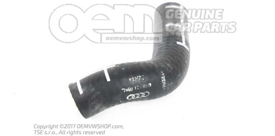 Vag Orignalus Aušinimo Šlaunys Volkswagen Lupo 6E 1999-2006 6N0121096L