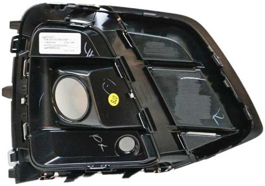Vag Oro Air Intake Grille Satinschwarz Alu Audi Q5 Sportback 2017 2024 Originalus 80A807679AGCOX