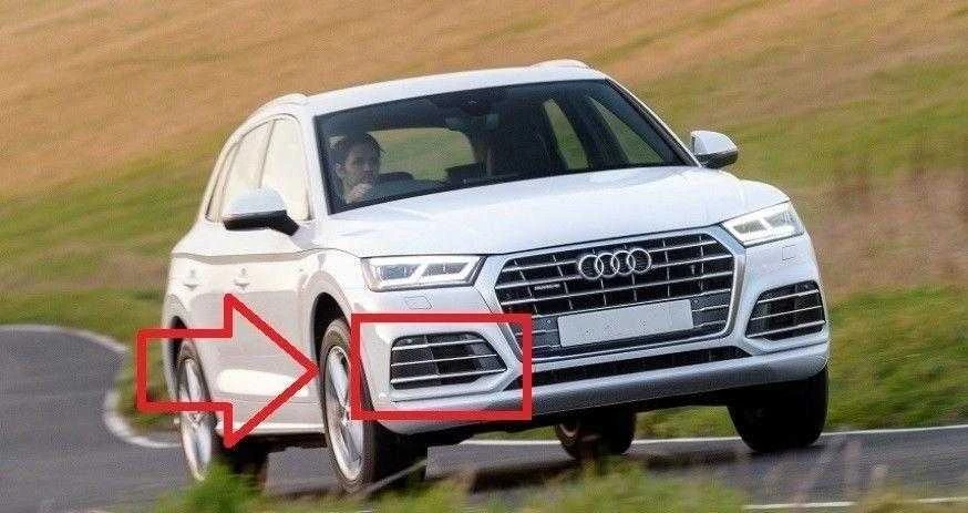Vag Oro Įsiurbimo Kreipiamosios Grotelės Dešinėje Audi Q5 2017 2018 Originalus 80A807680DRU6