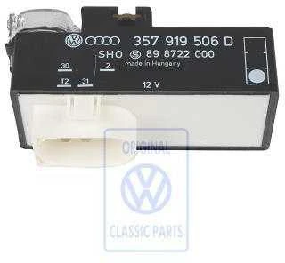 Vag Oro Šildytuvo Ventiliatorius Valdiklis Golf Mk3 Passat B4 Originalus 357919506D