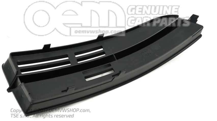 Vag Oro Vežimo Grotelė Satin Juoda Volkswagen Caddy 2K Touran 1T Originalus 1T08536659B9