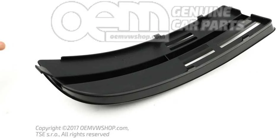 Vag Oro Vežimo Grotelė Satin Juoda Volkswagen Caddy 2K Touran 1T Originalus 1T08536659B9