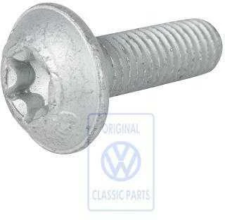 Vag Ovalus Heksagonas Sraigto Galvos Bolto M8x25 Lt Mk2 1997 2003 2004 2007 Originalus N90751501
