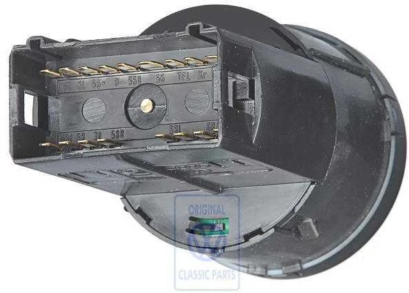 Vag Passat B5 1997 2000 Daugiakryptis Jungiklis Prožektoriams Originalus 3B0941531C01C