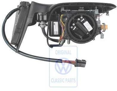 VAG Passat B5 Veidrodžio Korpusas Satino Juodas Originalus 3B1857507L01C