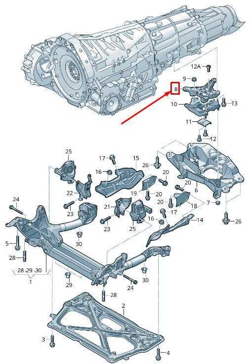 VAG Pavarų Dėklas Audi A6 A7 2011-2014 Originalus 4G0399115E