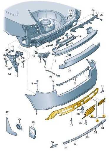 Vag Platinos pilkas Spoiler Audi S3 09-13 Originalus 8P4807434G1RR