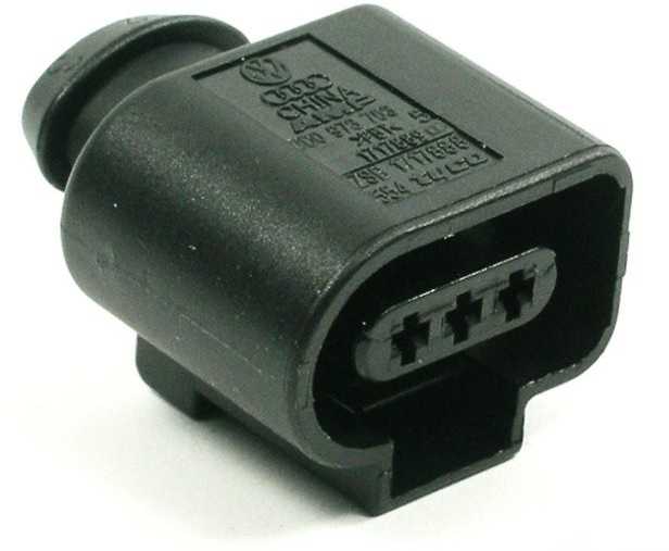 VAG plokščias kontaktų korpusas su kontaktų užrakinimo mechanizmu slėgio skirtumo siųstuvas 3D0973703 1J0973703