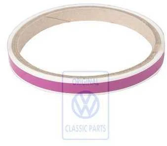 Vag Polo 2F 1991 1994 Dekoratyvinės Juostelės Raudonos Originalus 867807401AG28