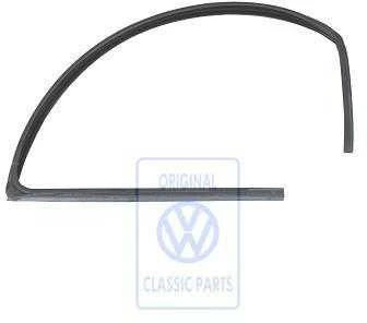 Vag Polo 6N 6N2 Stiklo Vairo Satino Juoda Originalus 6N4837431B41