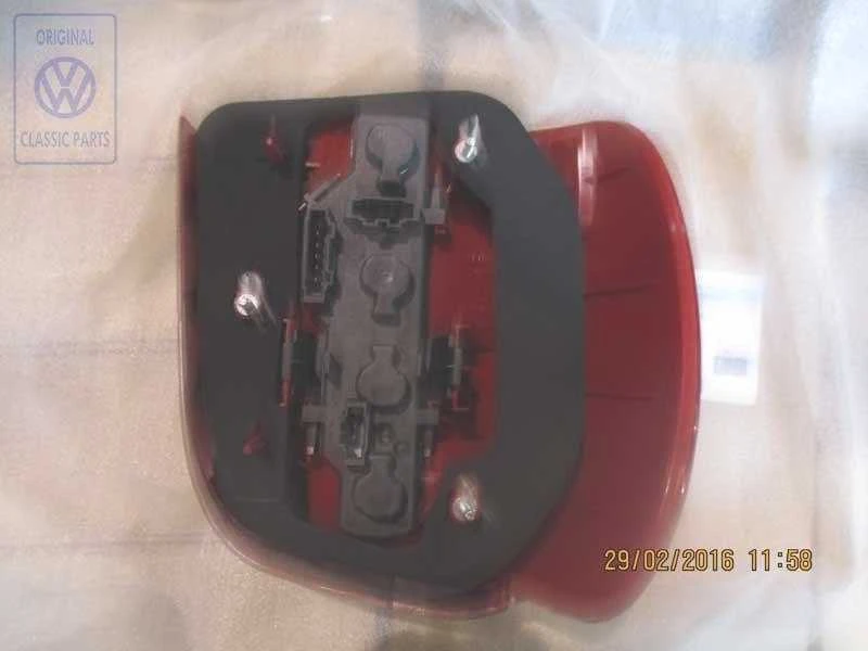 Vag Polo 6N2 2000 2002 Galinis Žibintas Su Rūko Žibintu Originalus 6N0945096J