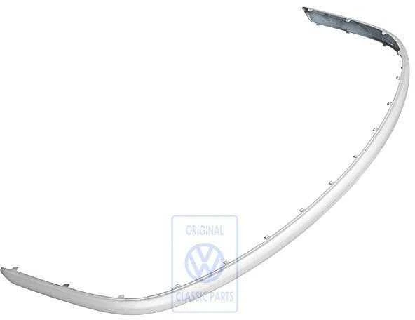 Vag Polo 6N2 2000 2002 Priekinis Bumperis Dekoratyvinis Juostas Originalus 6N0807720BGRU