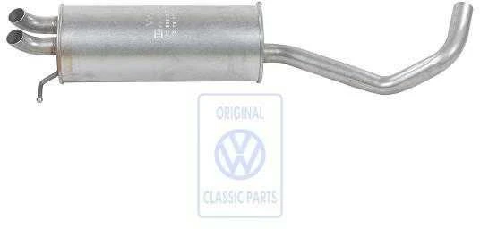 VAG Polo 6R 9N 9N3 Galinio Silencerio Originalus JZW253609AG