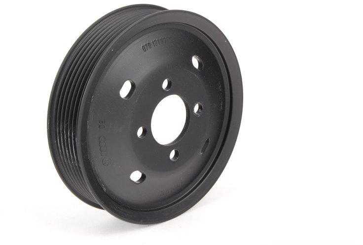VAG Poly V Belt Pulley Audi A8 Volkswagen Touareg Bentley Continental Originalus 07D121031D