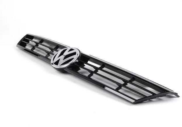 Vag Priekinis Bamperis Radiatoriaus Grotelės Blizgios Juodos Spalvos Volkswagen Jetta 2011 2014 Originalus 5C6853651QWA