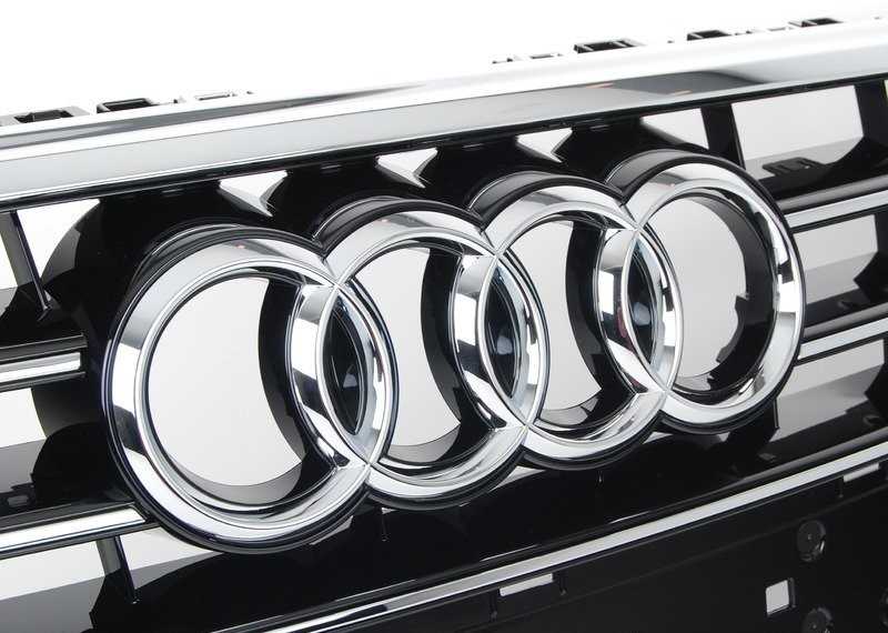 Vag Priekinis Bumperis Radiatoriaus Grotelė Juoda Audi A7 Sportback 2011 2014 Originalus 4G8853651CT94