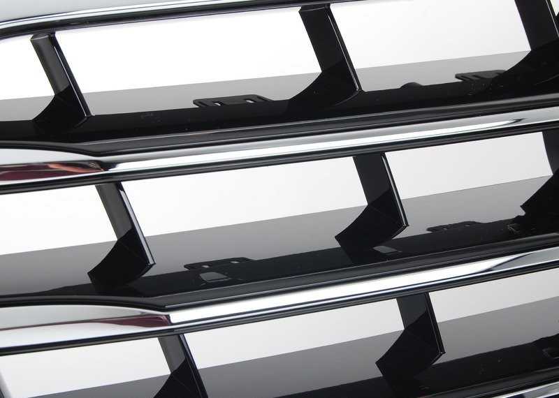 Vag Priekinis Bumperis Radiatoriaus Grotelė Juoda Audi A7 Sportback 2011 2014 Originalus 4G8853651CT94