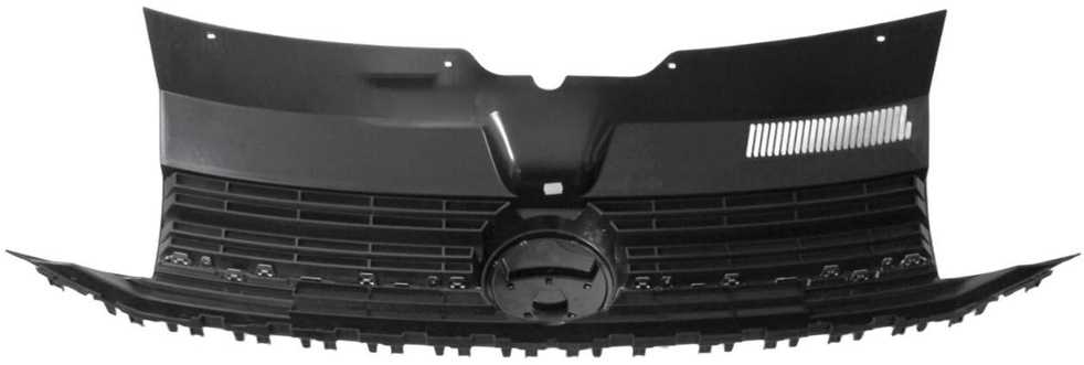 Vag Priekinis Centrinis Radiatoriaus Grotelis Volkswagen Transporter Kombi T6 Originalus 7E0853651A