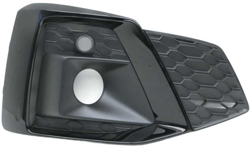 Vag Priekinis Desinis Oro Gidas Satin Juodas Polished Juodas Audi A5 S5 Coupe 8W6807682TT94