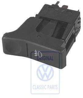 VAG Priekinis Ir Galinis Rūkas Mygtukas AUDI COUPE 81 85 1982 1988 Originalus 85394153501C