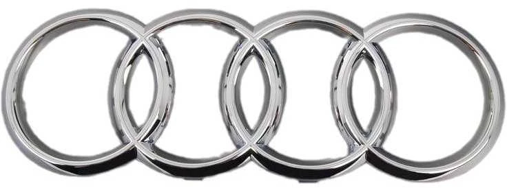VAG Priekinių Grotelių Žiedų Emblema Audi A6 A7 A8 Q3 Q5 Q7 Originalus 4H0853605B2ZZ