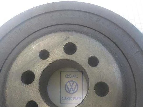 VAG Pulley Su Lipu Ir Vibrocijos Dampere Skoda Octavia 2004 2009 Originalus 068105243G