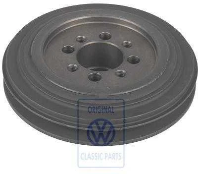 VAG Pulley Su Lipu Ir Vibrocijos Dampere Skoda Octavia 2004 2009 Originalus 068105243G