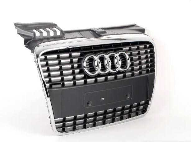 VAG Radiator Grille Pilka AUDI A4 S4 05 08 Originalus 8E0853651Q1QP