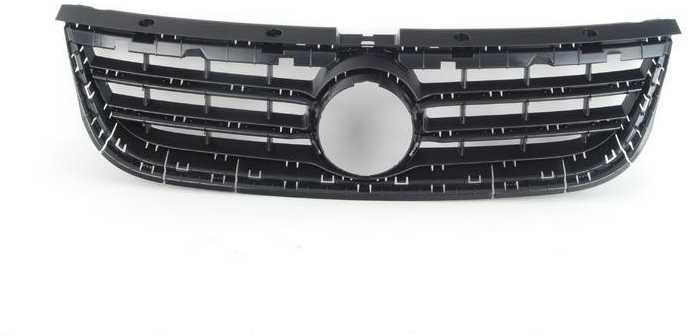 Vag Radiator Grille Satin Juodas Touareg 2007 2010 Originalus 7L6853653J9B9