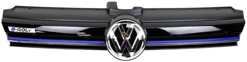 Vag Radiator Grille Volkswagen E Golf 5G 2014 Originalus 5GE853651QCYR