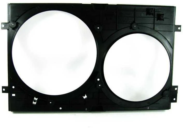 VAG Radiator Housing Satin Juodas Audi A3 2001-2005 Volkswagen Golf 2000-2007 Originalus 1J0121205BB41