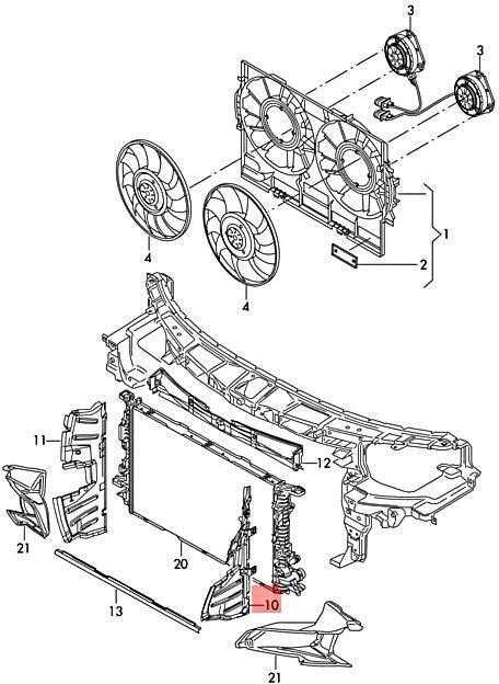 VAG Radiator Kairysis Oro Gidas Audi A6 Avant 2011 2014 Originalus 4G0121283T