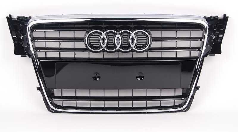 Vag Radiatoriaus Grotelės Juodos Blizgios Audi A4 Avant 2008 2012 Originalus 8K0853651T94