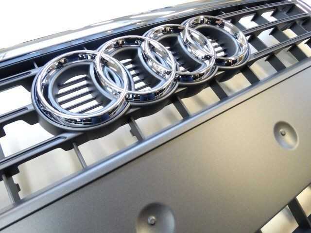 VAG Radiatoriaus Grotelės Pilkos Akmens Spalvos Audi A4 Avant 2008 2012 Originalus 8K08536511QP